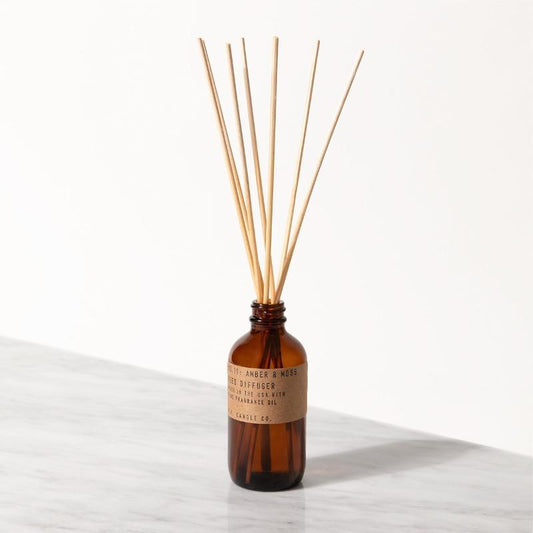 P.F. Candle Co. Amber & Moss Reed Diffuser