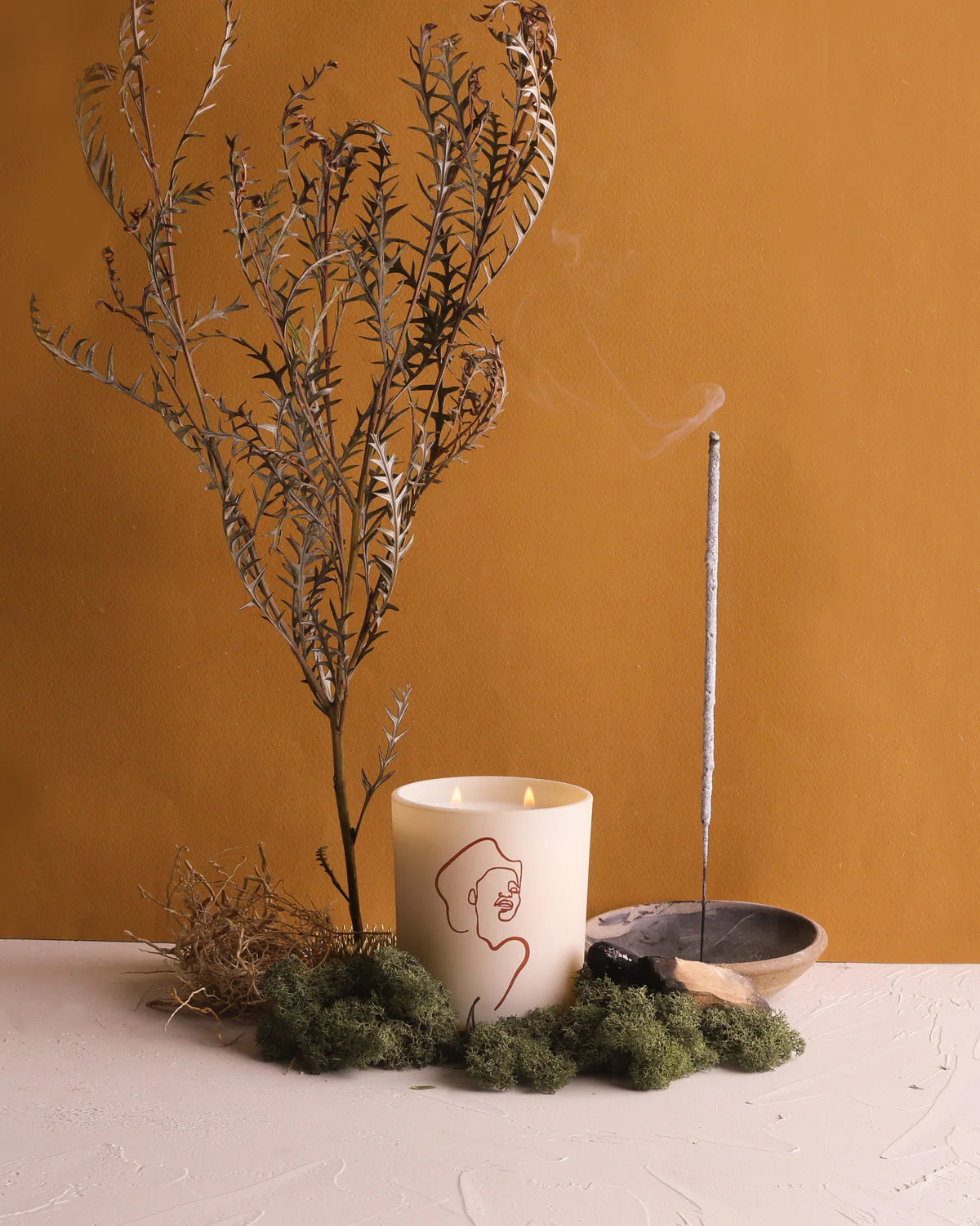 Brooklyn Candle Studio - SAFFRON BLOOM - Allison Kunath Artist Edition Candle
