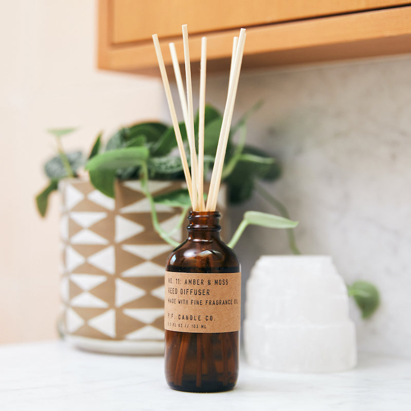 P.F. Candle Co. Amber & Moss Reed Diffuser