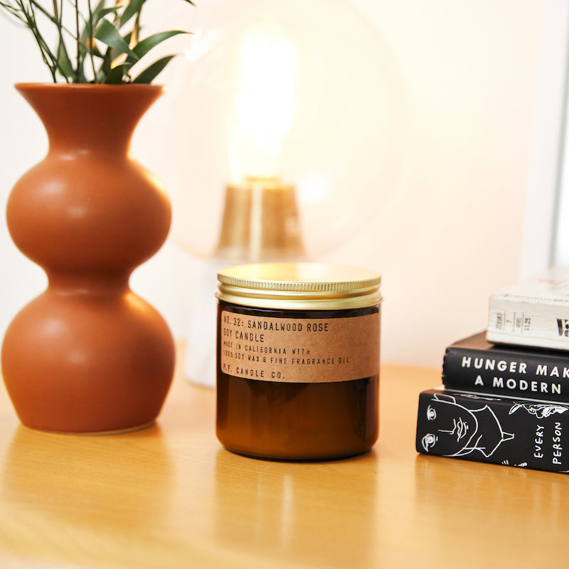 P.F. Candle Co. Sandalwood Rose Candle